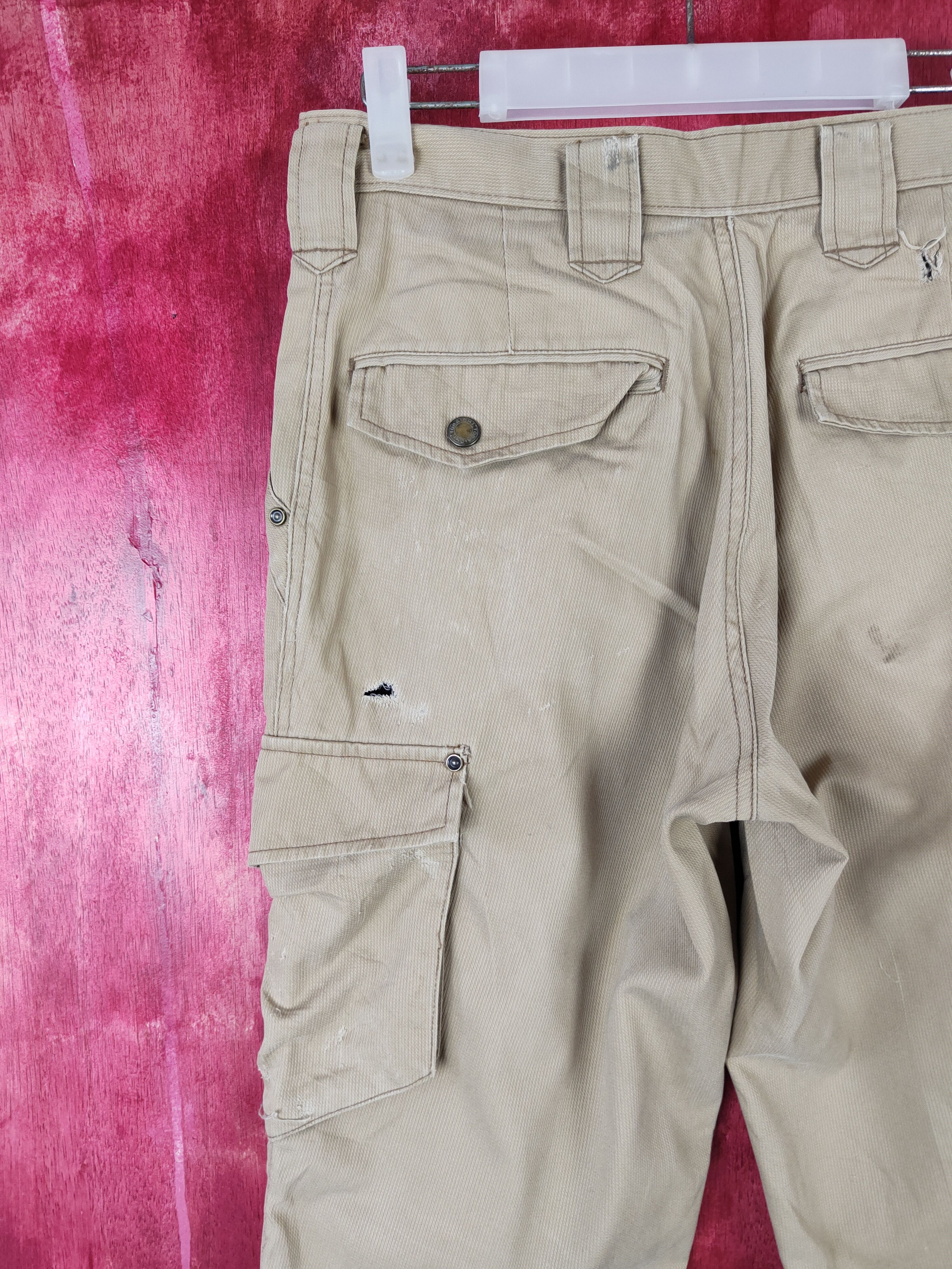 Japanese Brand × Vintage Toraichi Brown Multi Pocket Tactical Cargo Pants #S574 Size US 30 / EU 46 - 9 Thumbnail