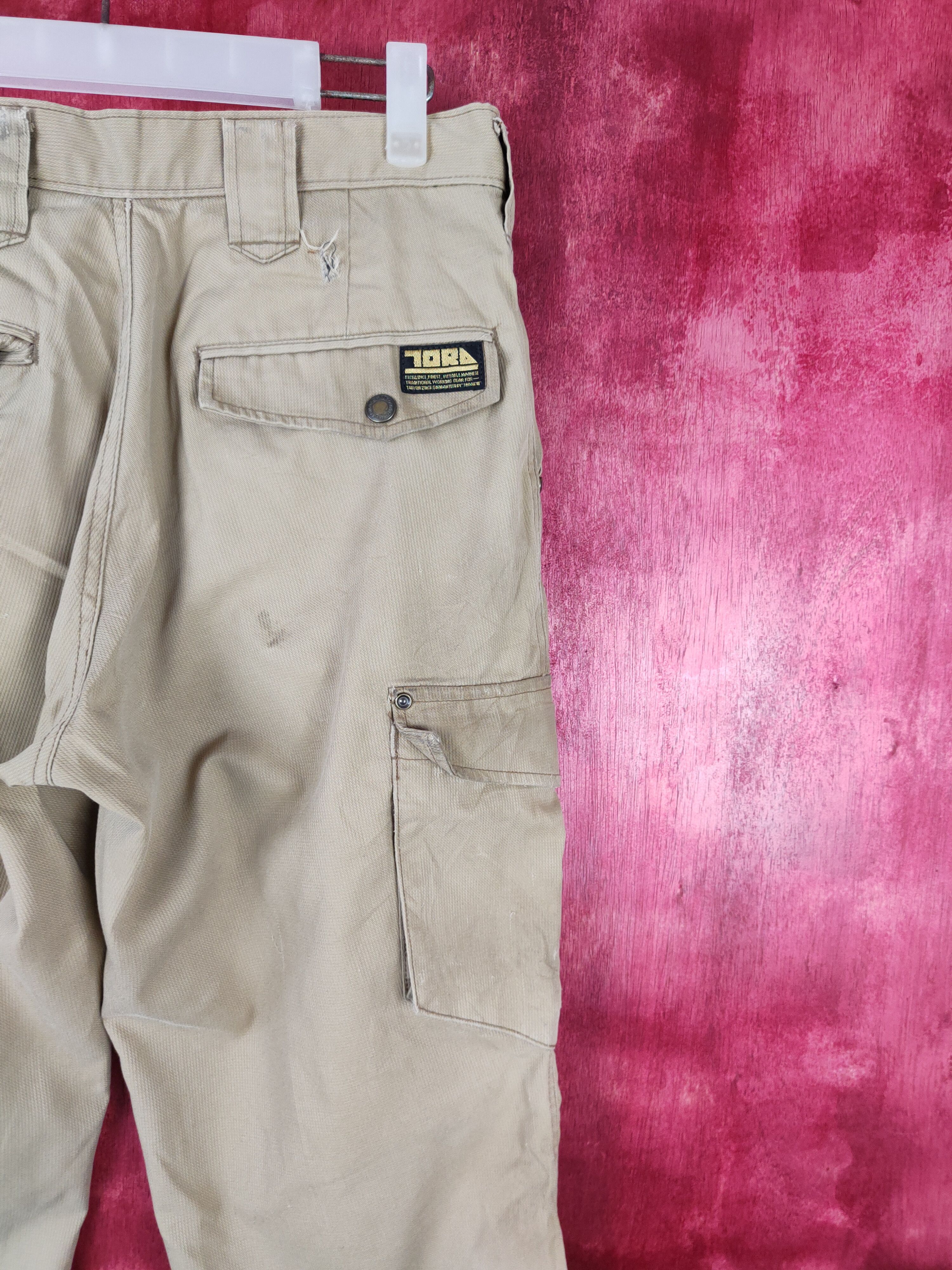 Japanese Brand × Vintage Toraichi Brown Multi Pocket Tactical Cargo Pants #S574 Size US 30 / EU 46 - 11 Thumbnail