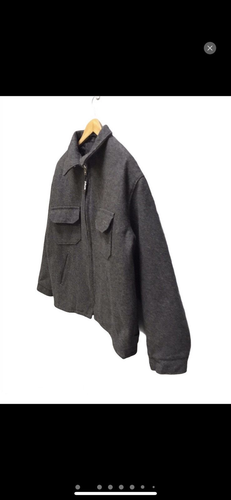 Schott Schott wool zipper jacket almost like new Size US M / EU 48-50 / 2 - 4 Thumbnail