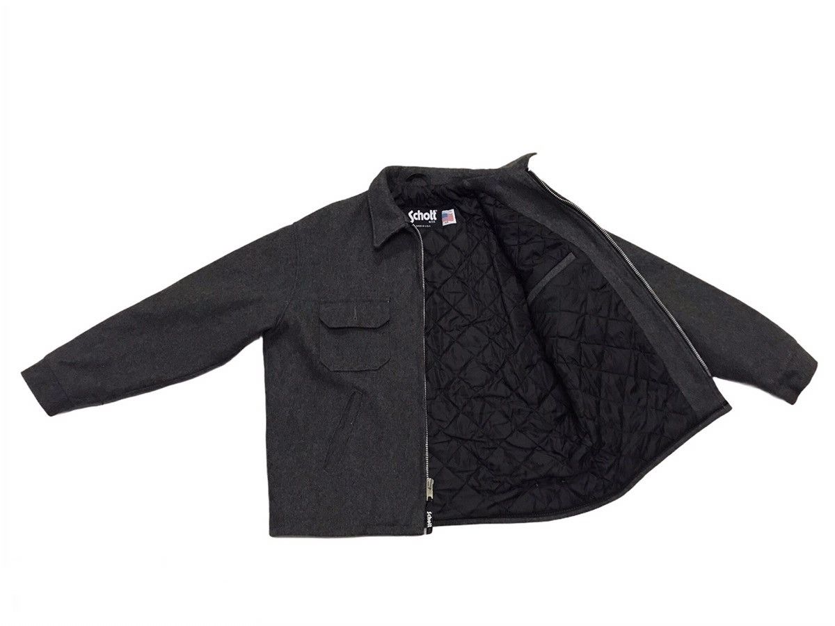 Schott Schott wool zipper jacket almost like new Size US M / EU 48-50 / 2 - 6 Thumbnail