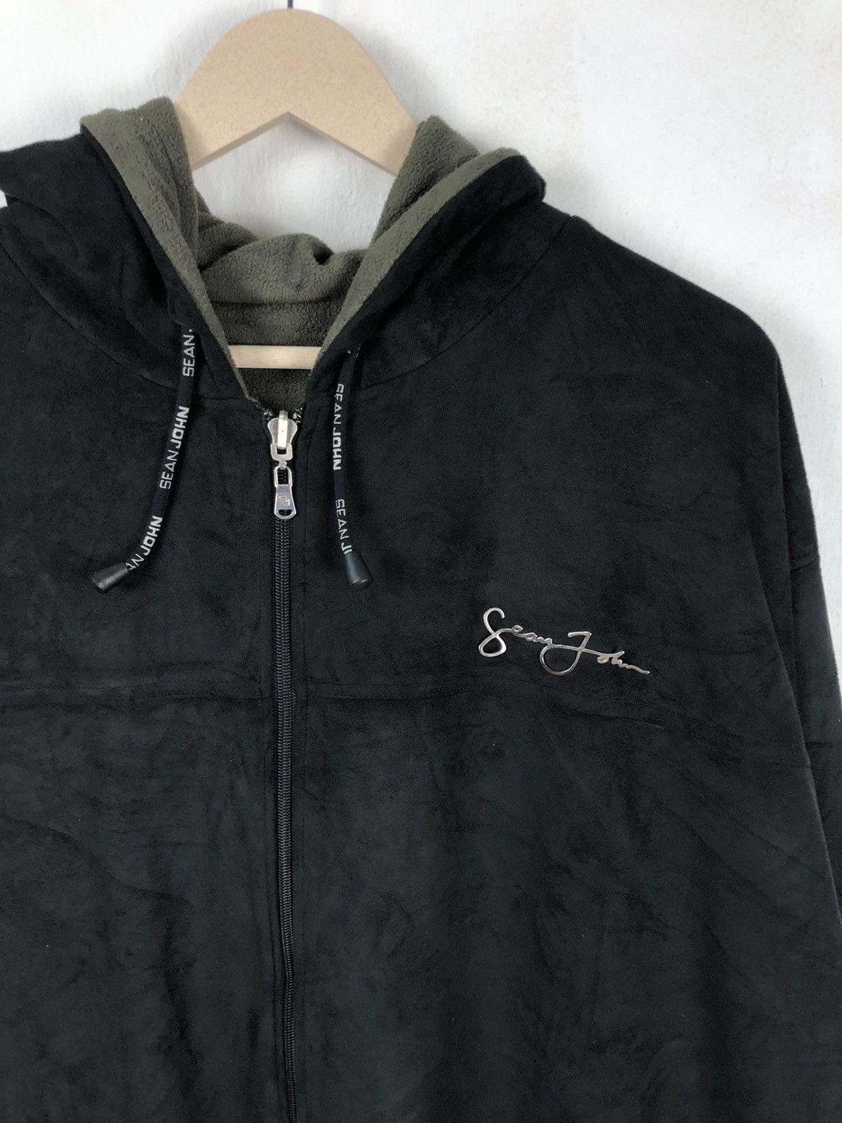Sean John Vintage Sean John Reversible Zipper Hoodie Size US XL / EU 56 / 4 - 3 Thumbnail