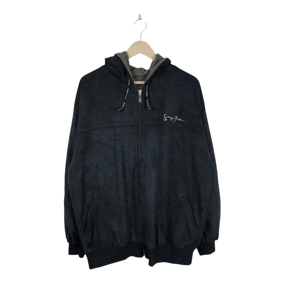 Sean John Vintage Sean John Reversible Zipper Hoodie Size US XL / EU 56 / 4 - 1 Thumbnail