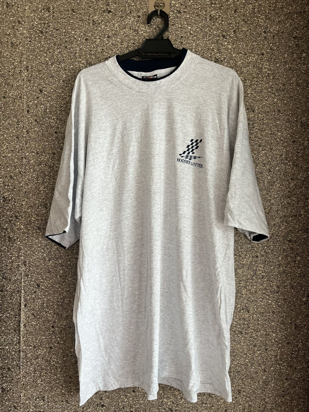 image of Vintage Hoosier Lottery Ft59 in Grey, Men's (Size 2XL)