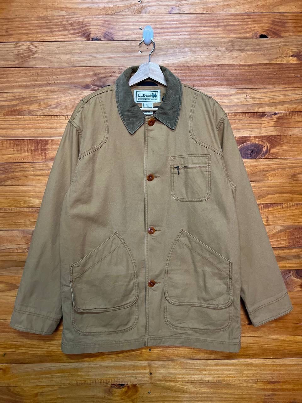 image of L L Bean x Vintage L.l Bean Chore Jacket, Men's (Size Small)