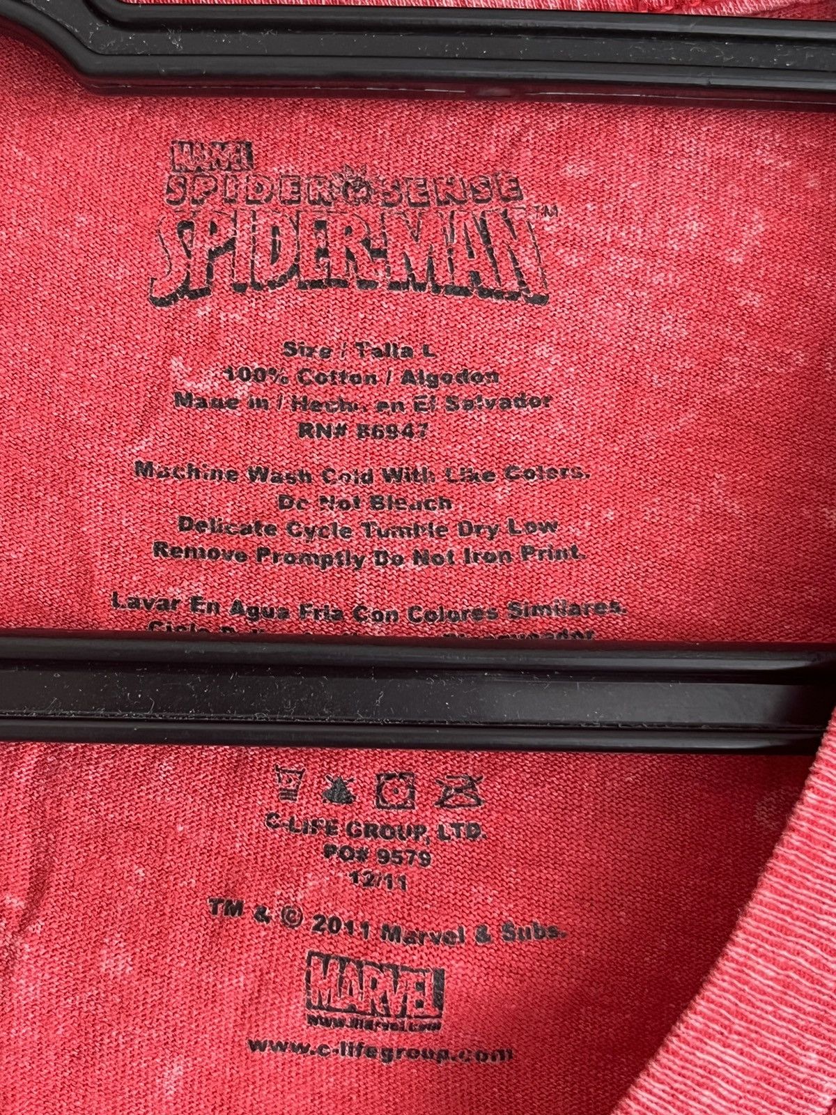 Vintage Spiderman ft59 Size US L / EU 52-54 / 3 - 3 Thumbnail