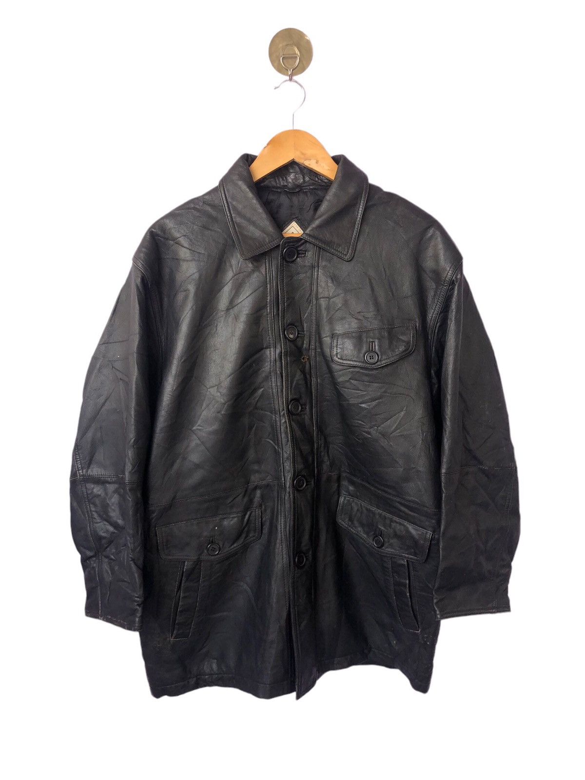 Japanese Brand × Leather Jacket × Vintage Vintage True Japanese Brand × Leather Jacket × Vintage Vintage True