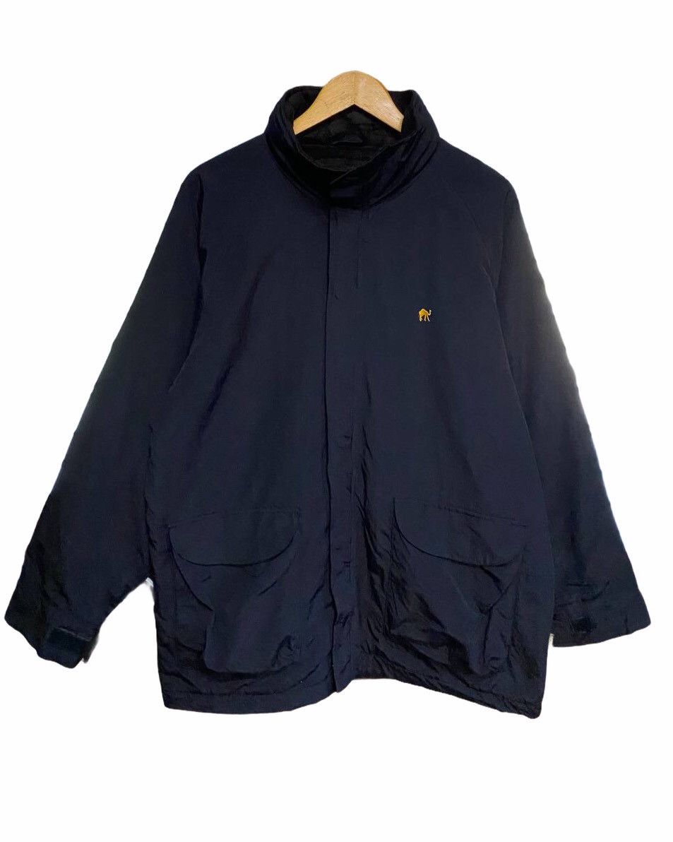 image of Avant Garde x Camel Vintage Inca Camel Coach Parka Jacket in Black, Men's (Size Large)