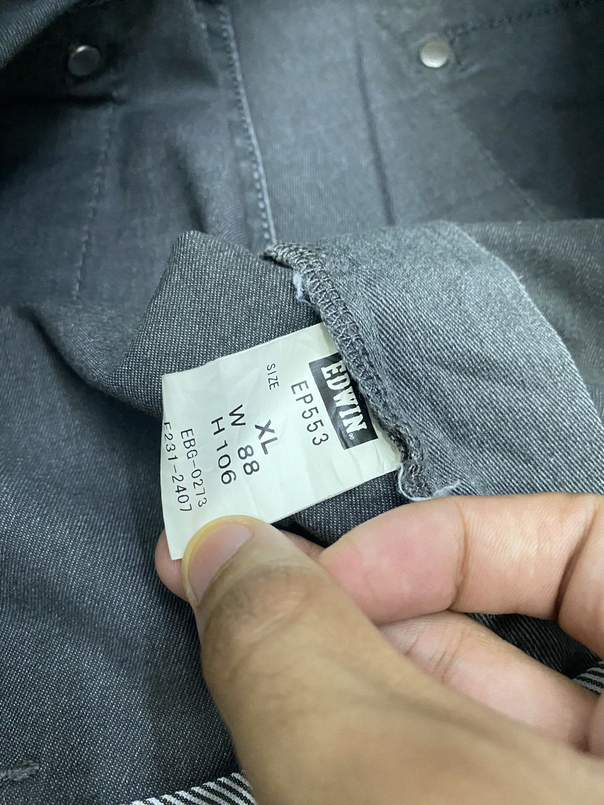 Edwin RARE🔥EDWIN PRESTIGE CARGO PANTS THREE POCKET STREET FASHION Size US 38 / EU 54 - 11 Thumbnail