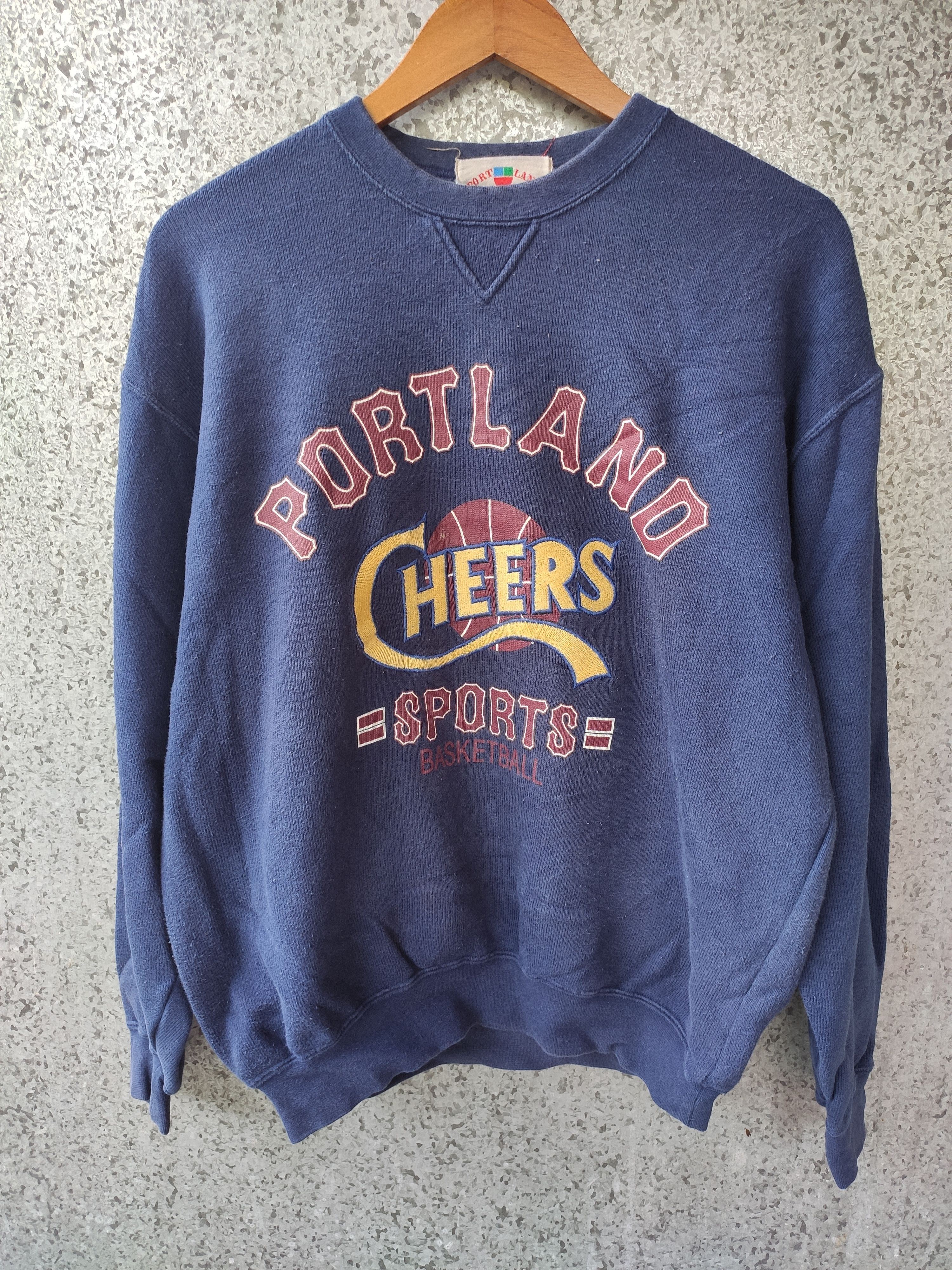 Vintage Portland Cheers sweatshirt 90s Baseball