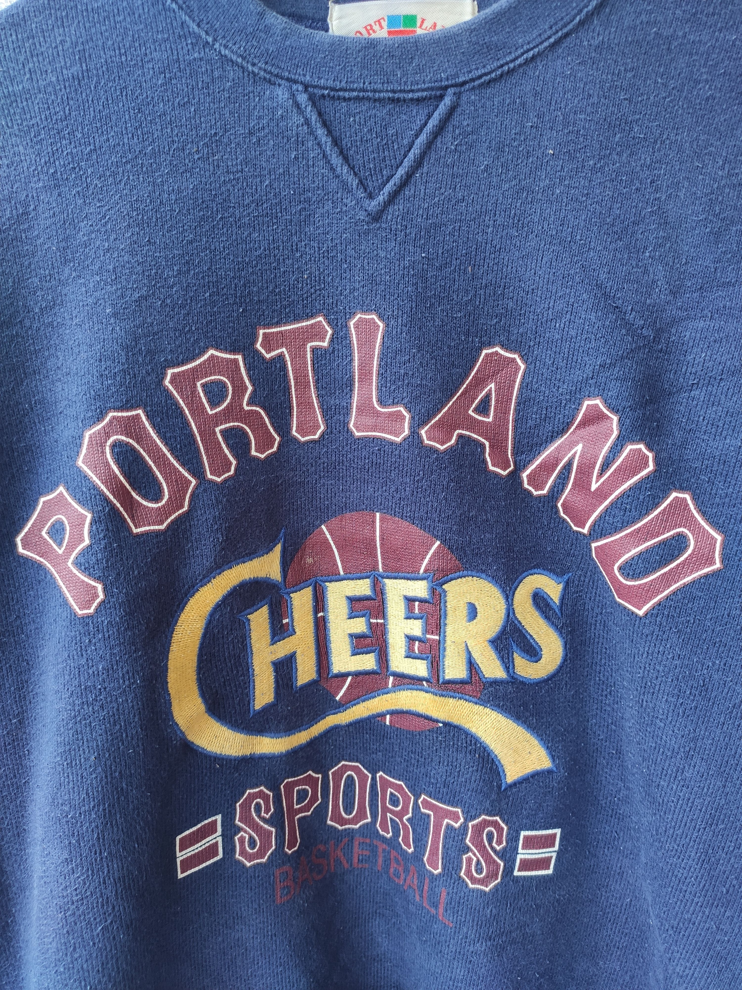 MLB Vintage Portland Cheers sweatshirt 90s Baseball Size US L / EU 52-54 / 3 - 2 Thumbnail