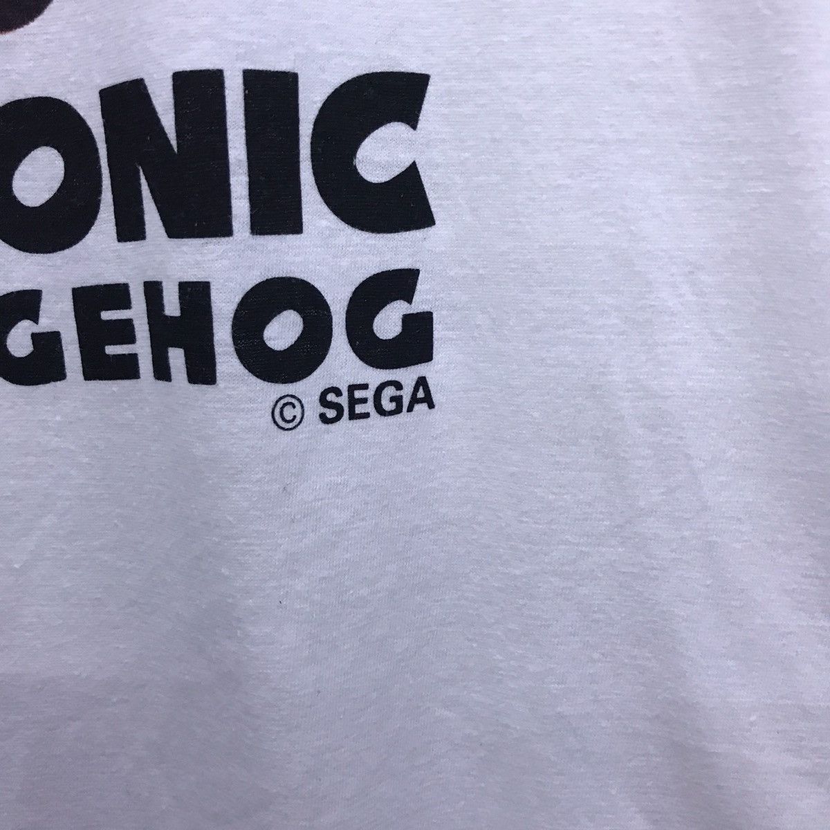 Cartoon Network Rare!! Sega Sonic The Hedgehog T-shirt Size US L / EU 52-54 / 3 - 5 Thumbnail