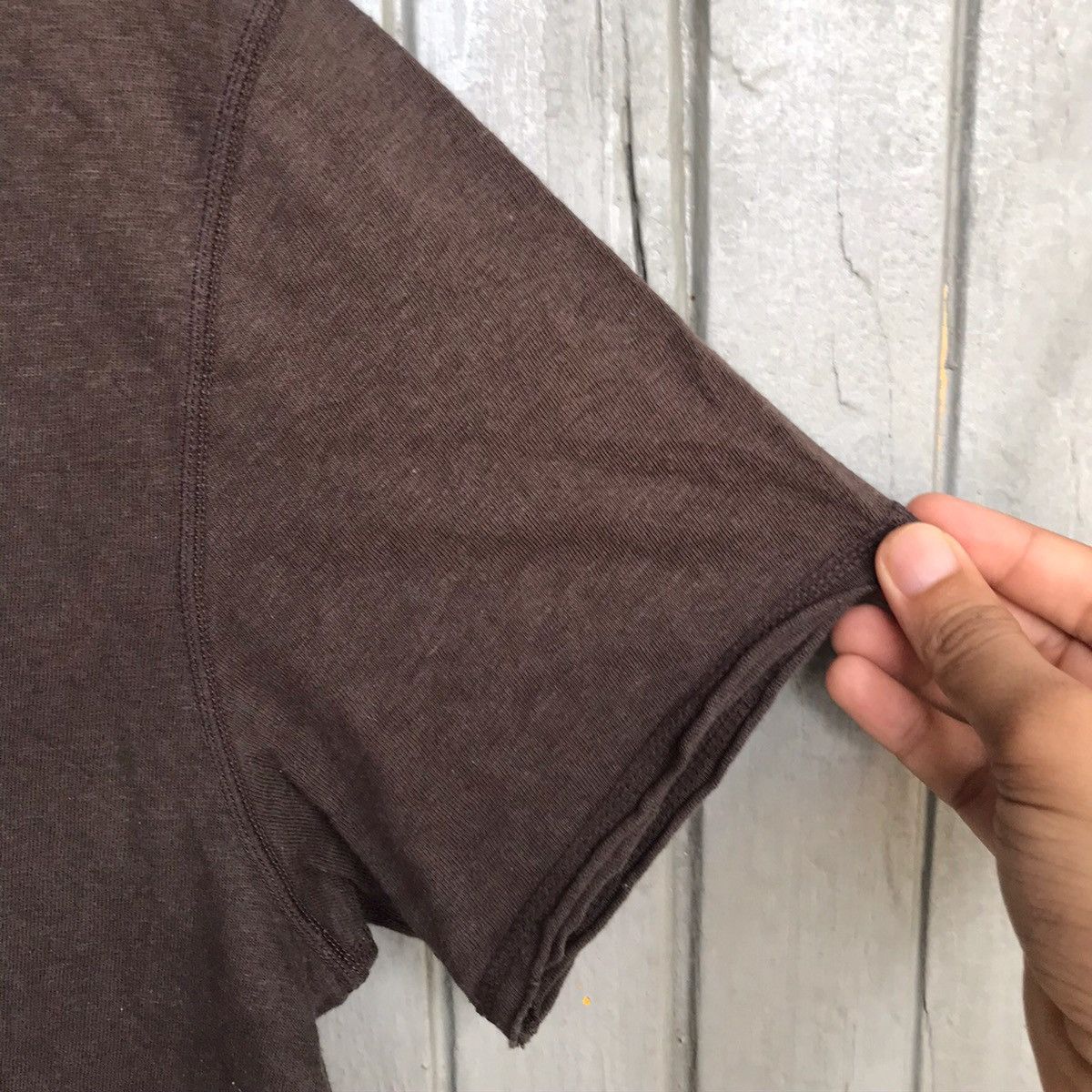 Designer × Helmut Lang Helmut lang v-neck plain tees Size US M / EU 48-50 / 2 - 7 Thumbnail