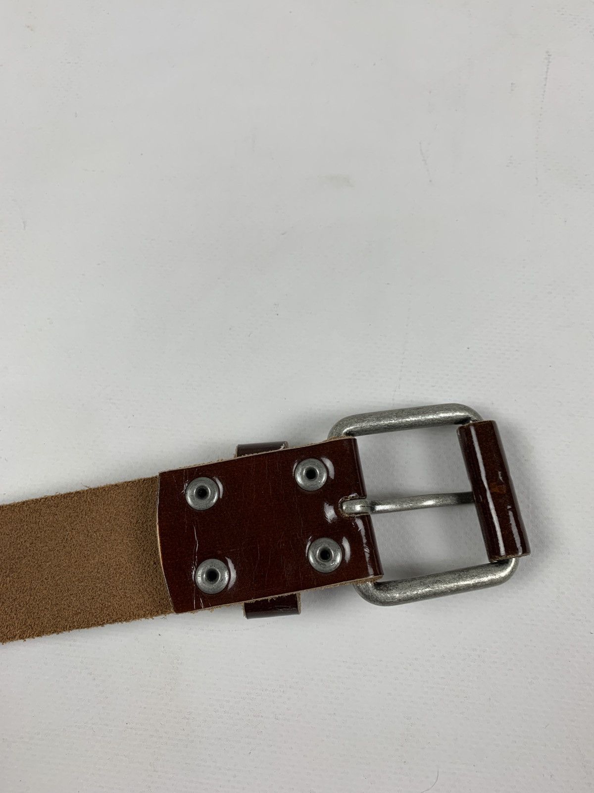 Christian Audigier Vintage Ed Hardy By Christian Audigier Love Leather Belt Y2K Size ONE SIZE - 12 Thumbnail