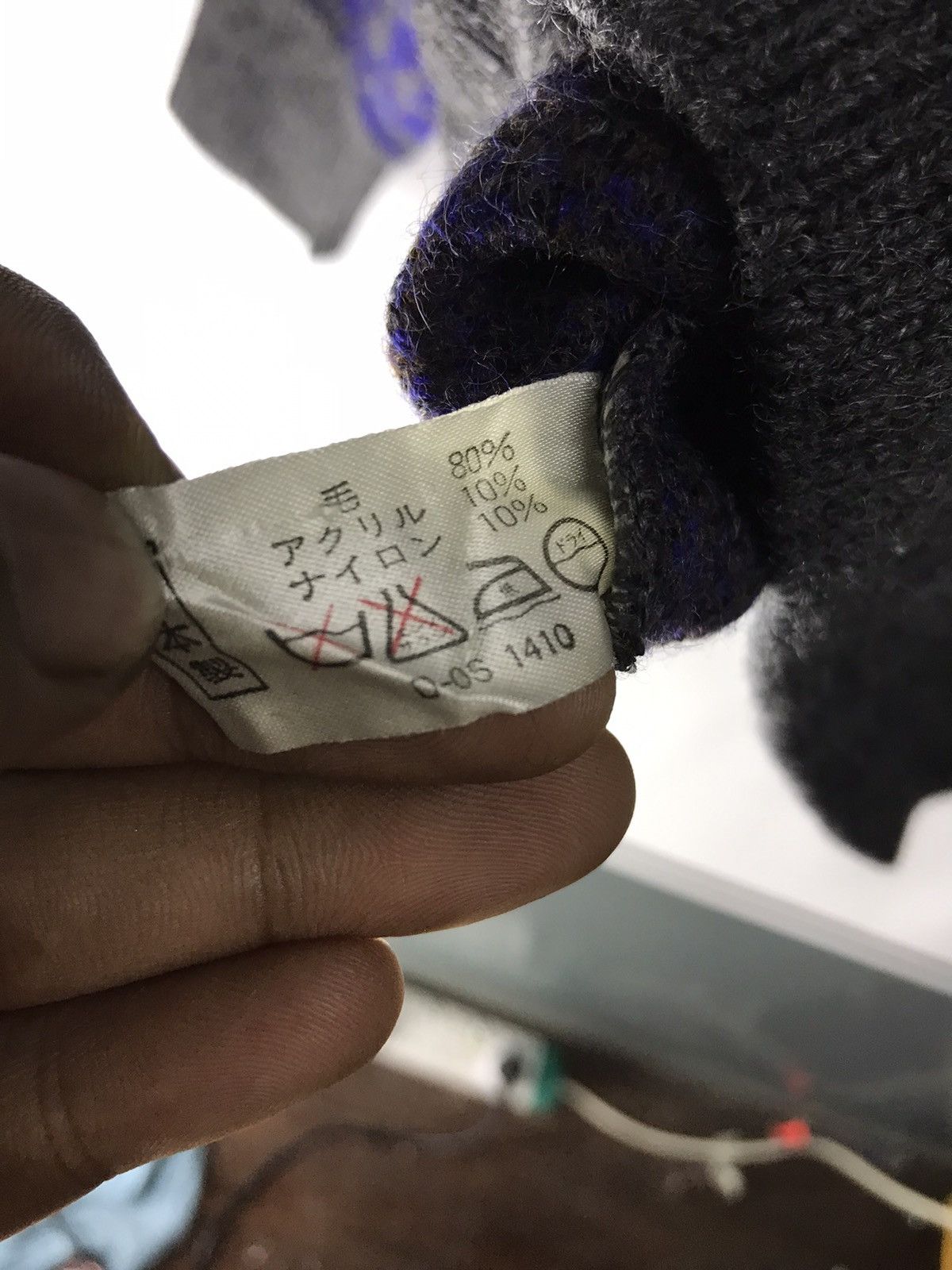 Japanese Brand × Vintage Wool knit sweatshirt double crewneck by toroy authentic Size US M / EU 48-50 / 2 - 4 Thumbnail