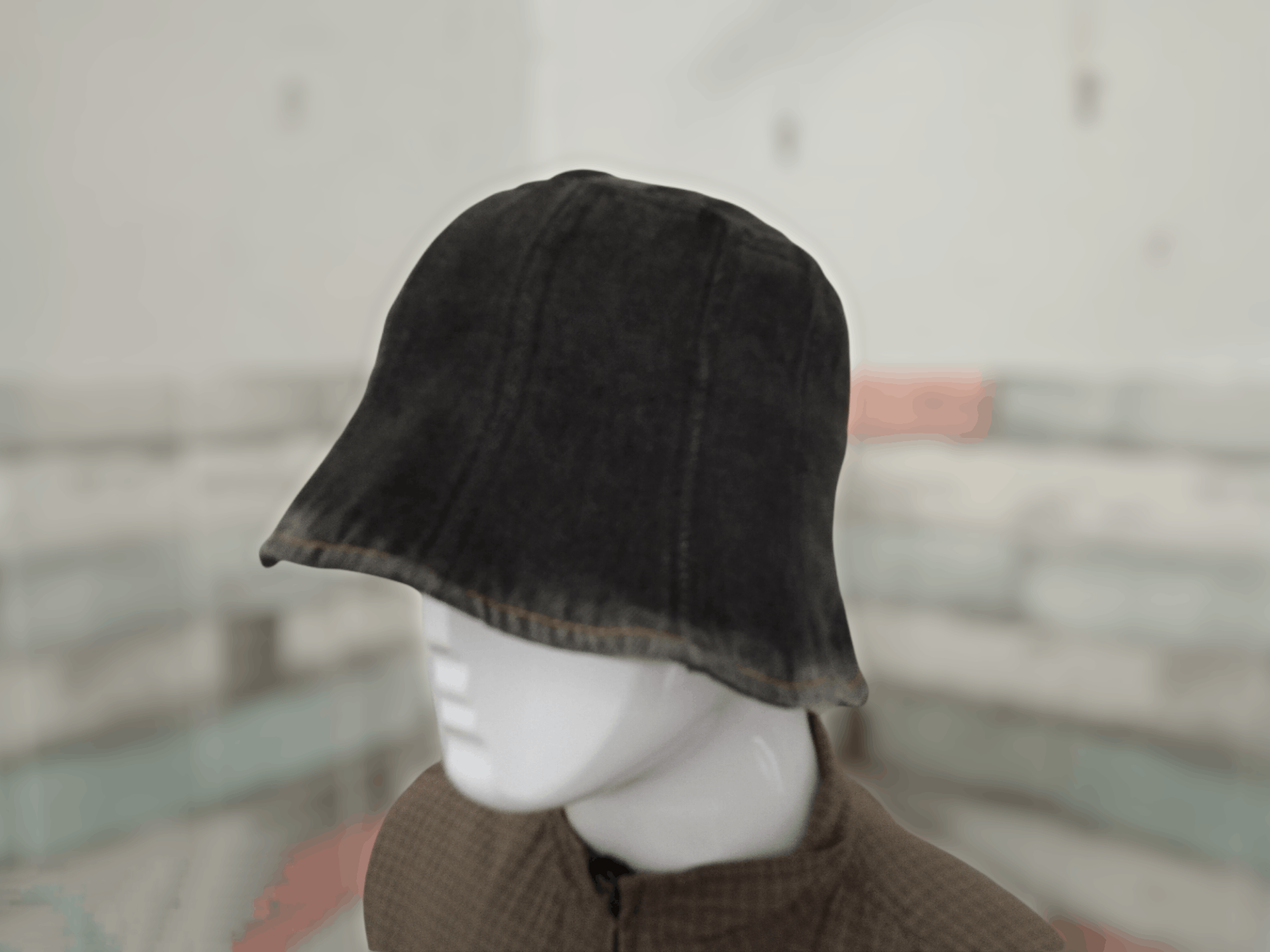 Vintage VINTAGE DENIM BUCKET HAT JAPAN Size ONE SIZE - 13 Thumbnail