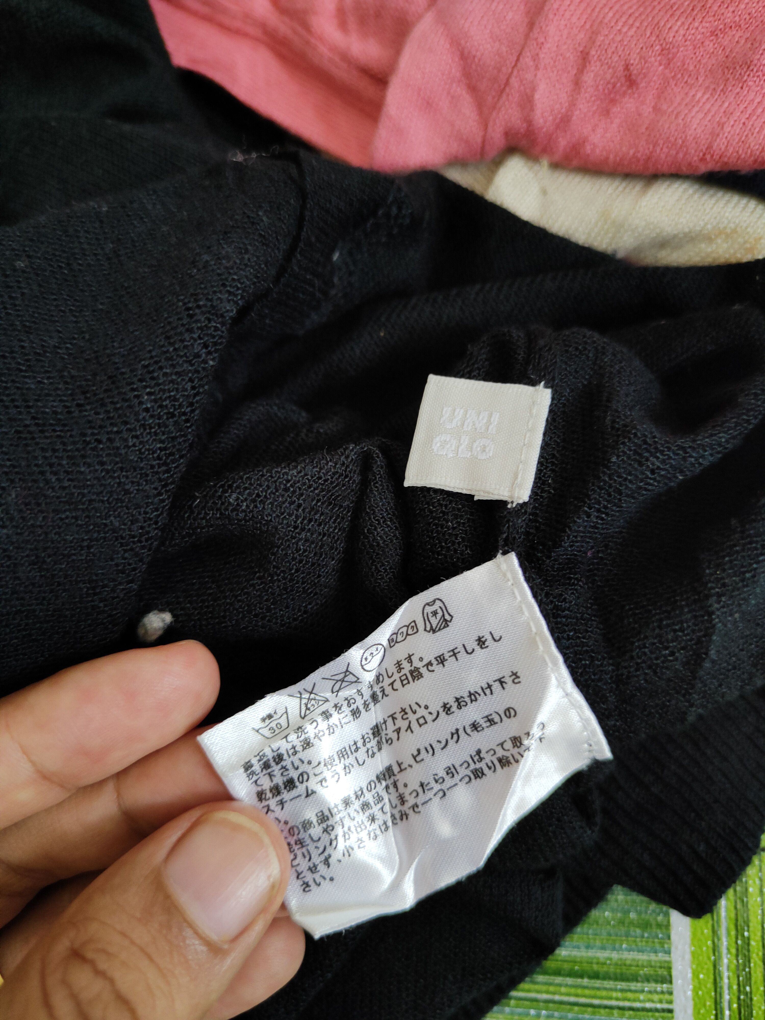 Japanese Brand Uniqlo Black Crochet Meshnet Knitwear Cardigan #S1170 Size L / US 10 / IT 46 - 10 Thumbnail
