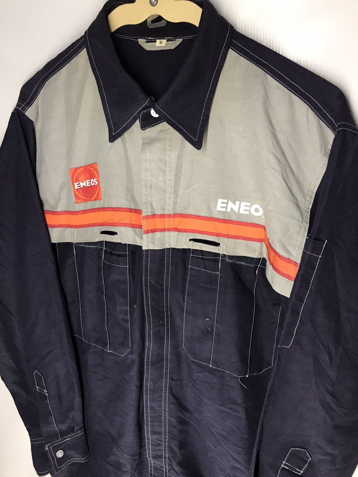 Japanese Brand × Sports Specialties × Vintage Vintage oneos uniform button up shirt long sleeve Size US S / EU 44-46 / 1 - 3 Thumbnail
