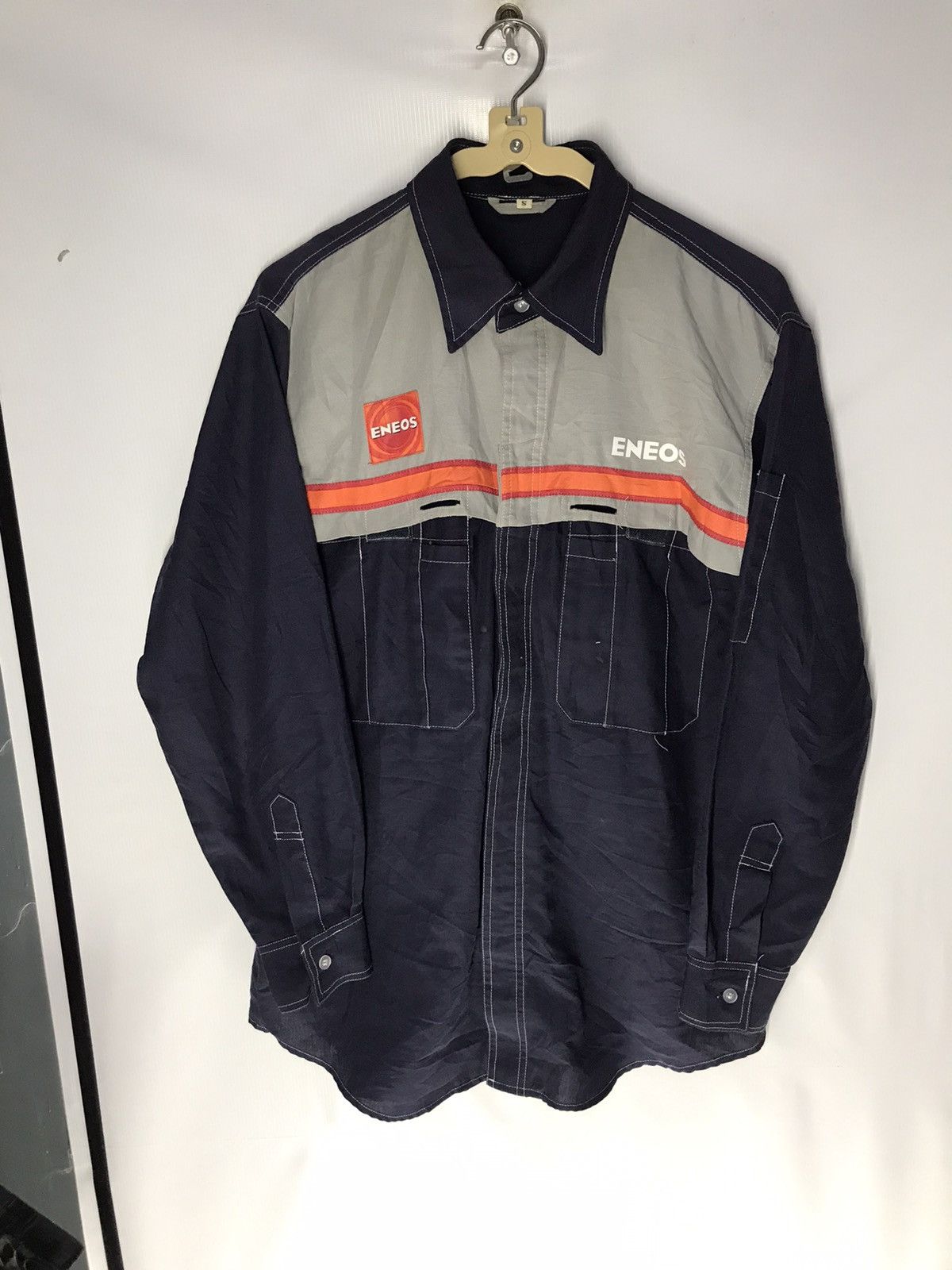 Japanese Brand × Sports Specialties × Vintage Vintage oneos uniform button up shirt long sleeve Size US S / EU 44-46 / 1 - 6 Thumbnail
