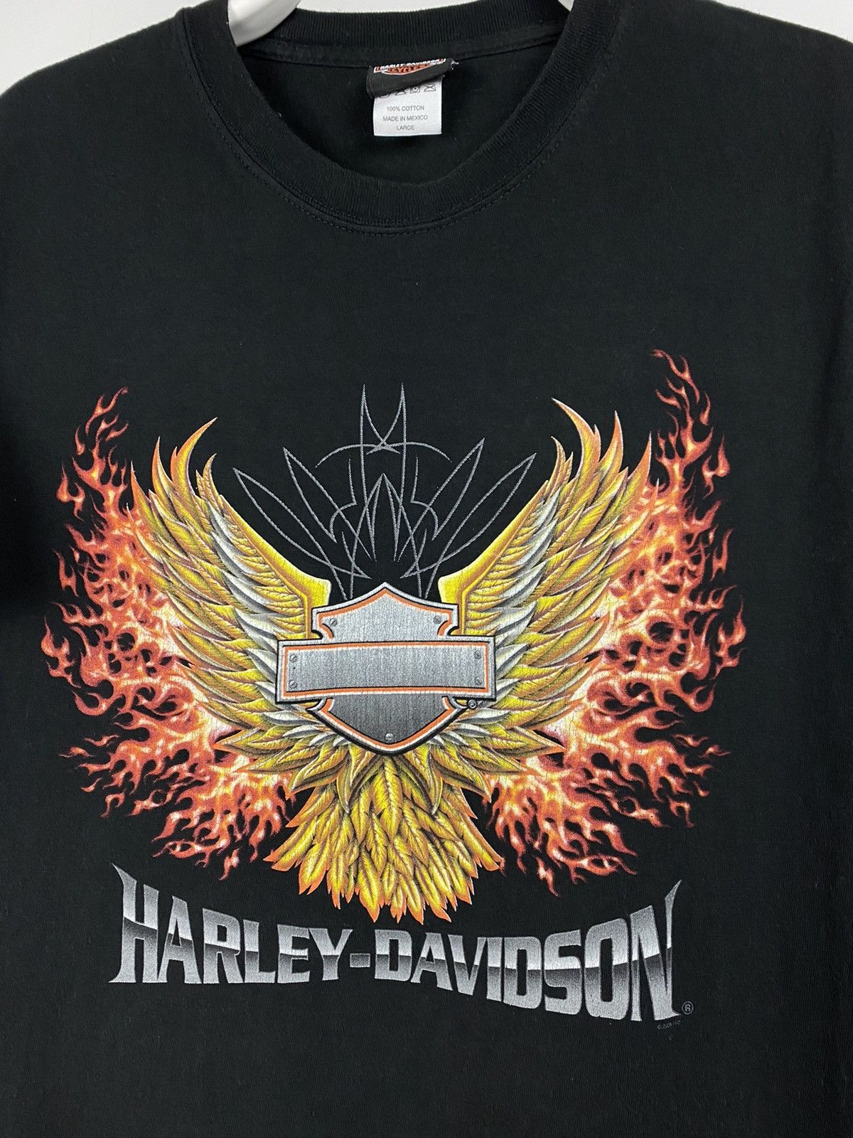 Harley Davidson × Vintage Harley Davidson vintage T-shirt 2006 France Size US XL / EU 56 / 4 - 2 Thumbnail