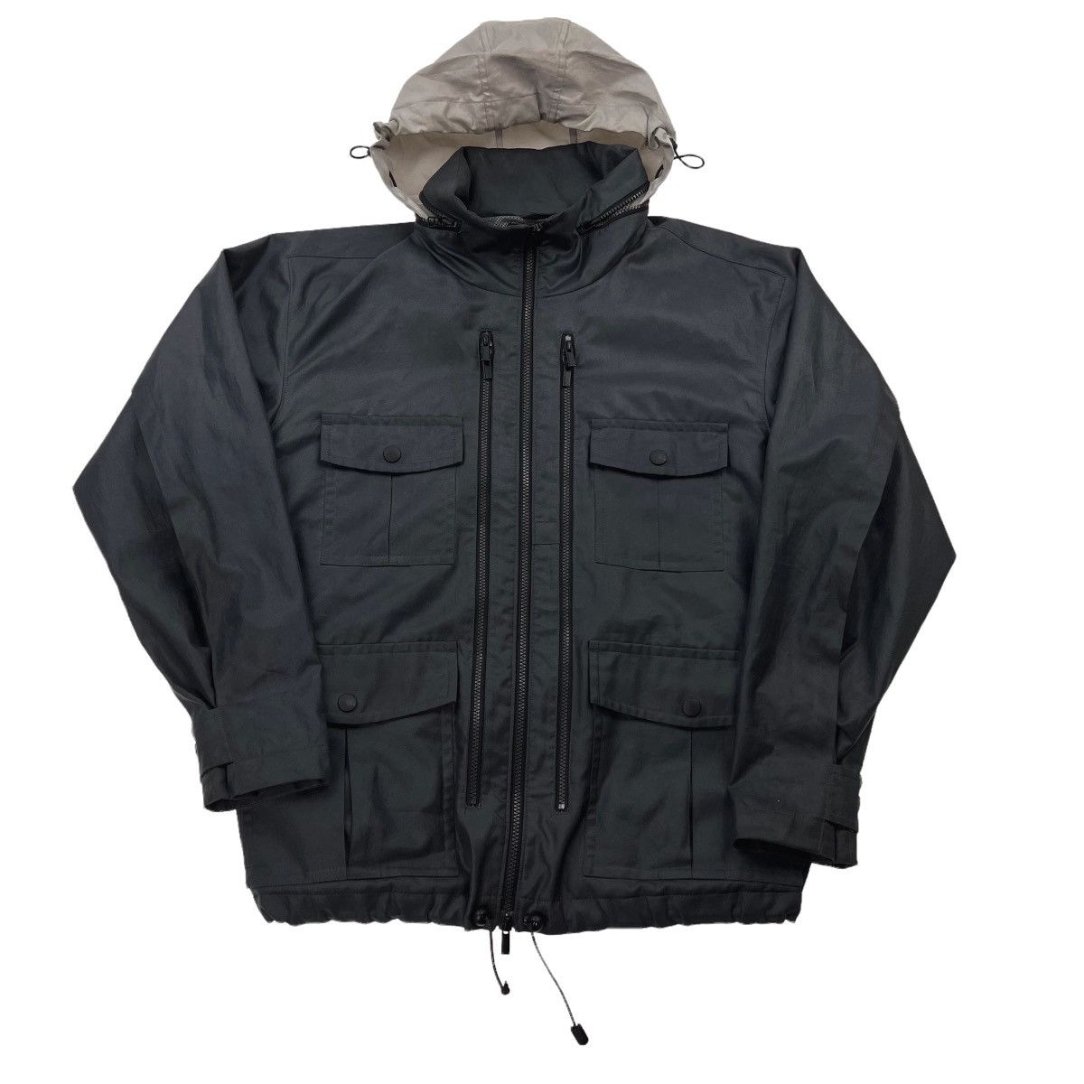 Issey Miyake Issey Miyake Men Grey Utility Jacket Size US L / EU 52-54 / 3 - 2 Thumbnail
