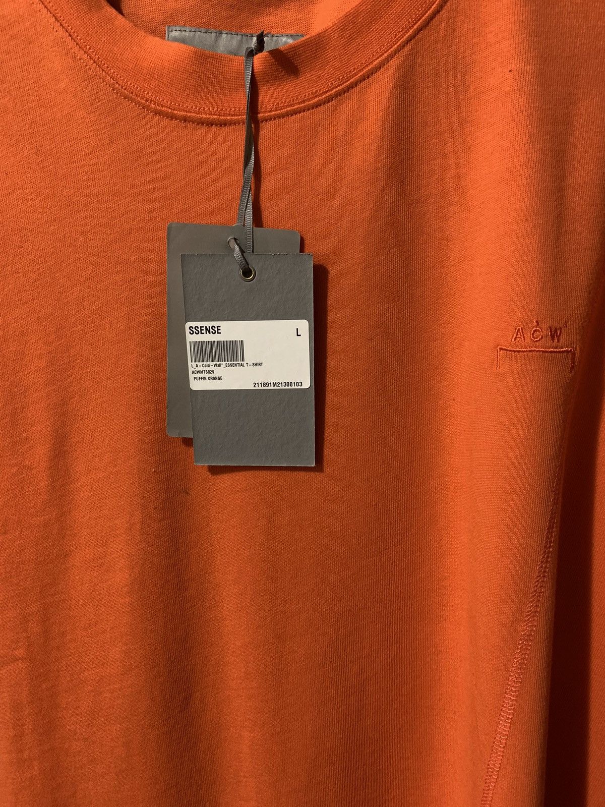 A-COLD-WALL* A Cold Wall Essential Tee Size US L / EU 52-54 / 3 - 6 Thumbnail