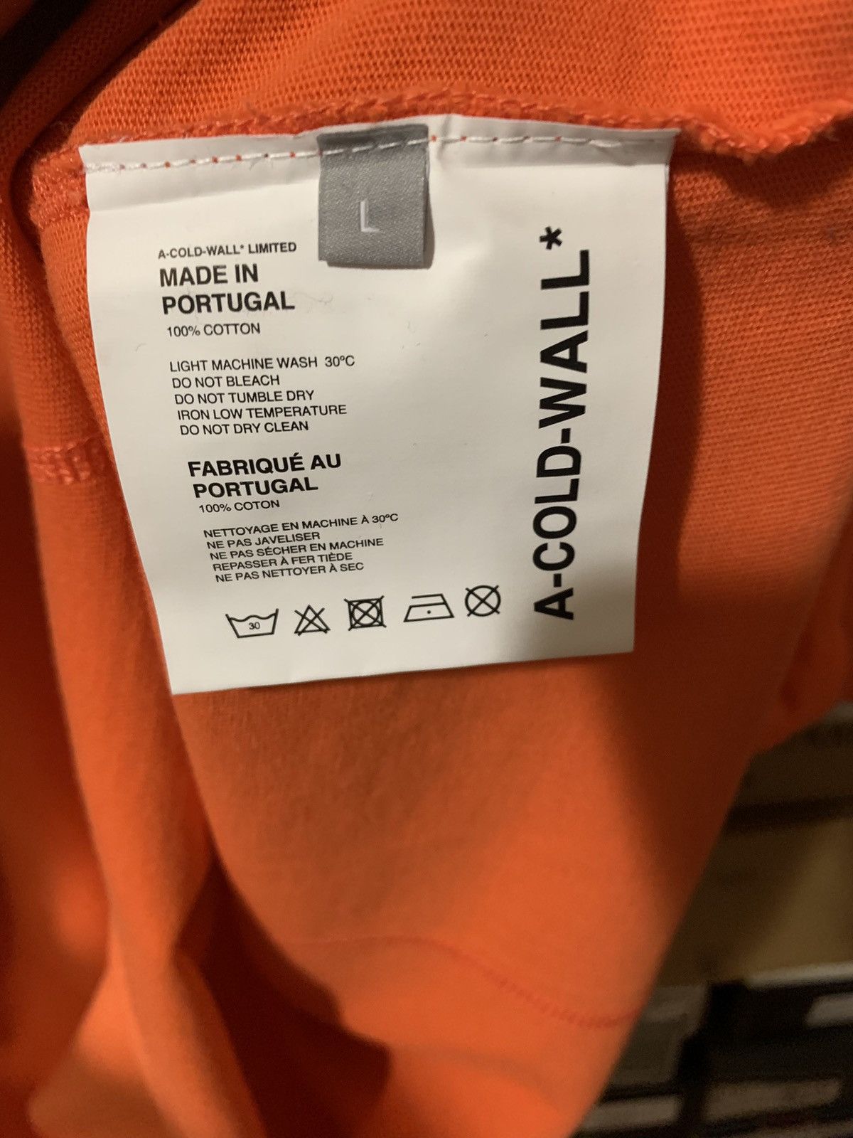 A-COLD-WALL* A Cold Wall Essential Tee Size US L / EU 52-54 / 3 - 7 Thumbnail