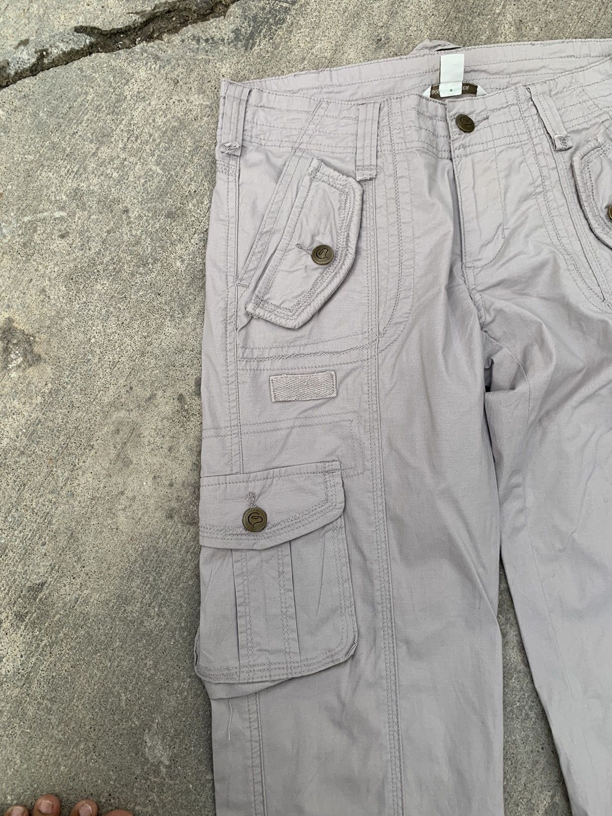 Japanese Brand Boston proper tactical multipocket cargo stretch pants women Size 29" - 6 Thumbnail