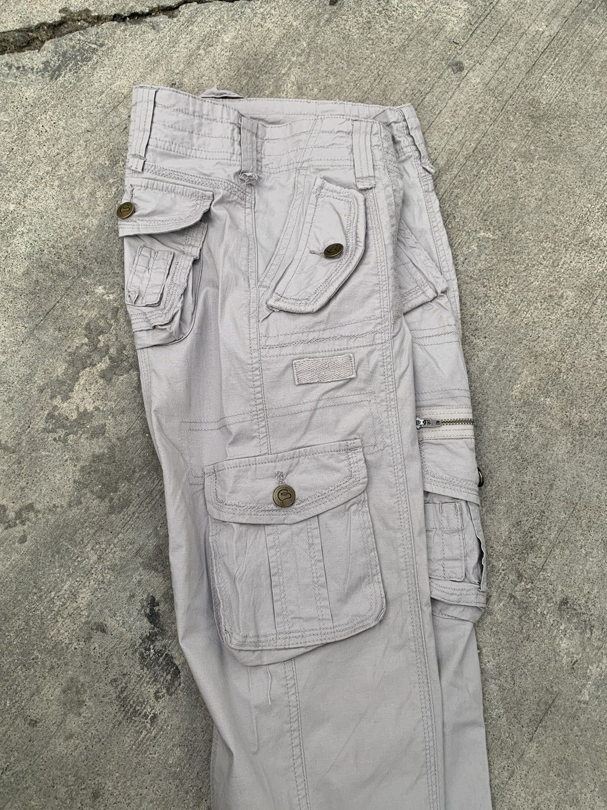 Japanese Brand Boston proper tactical multipocket cargo stretch pants women Size 29" - 7 Thumbnail