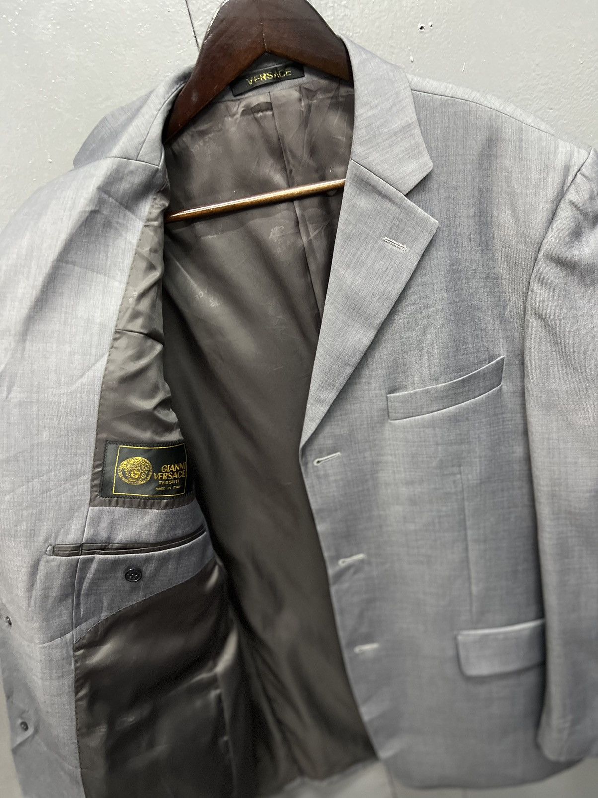 Versace GIANNI VERSACE TESSUTI MEN BLAZERS SIZE56 Size 54L - 10 Thumbnail