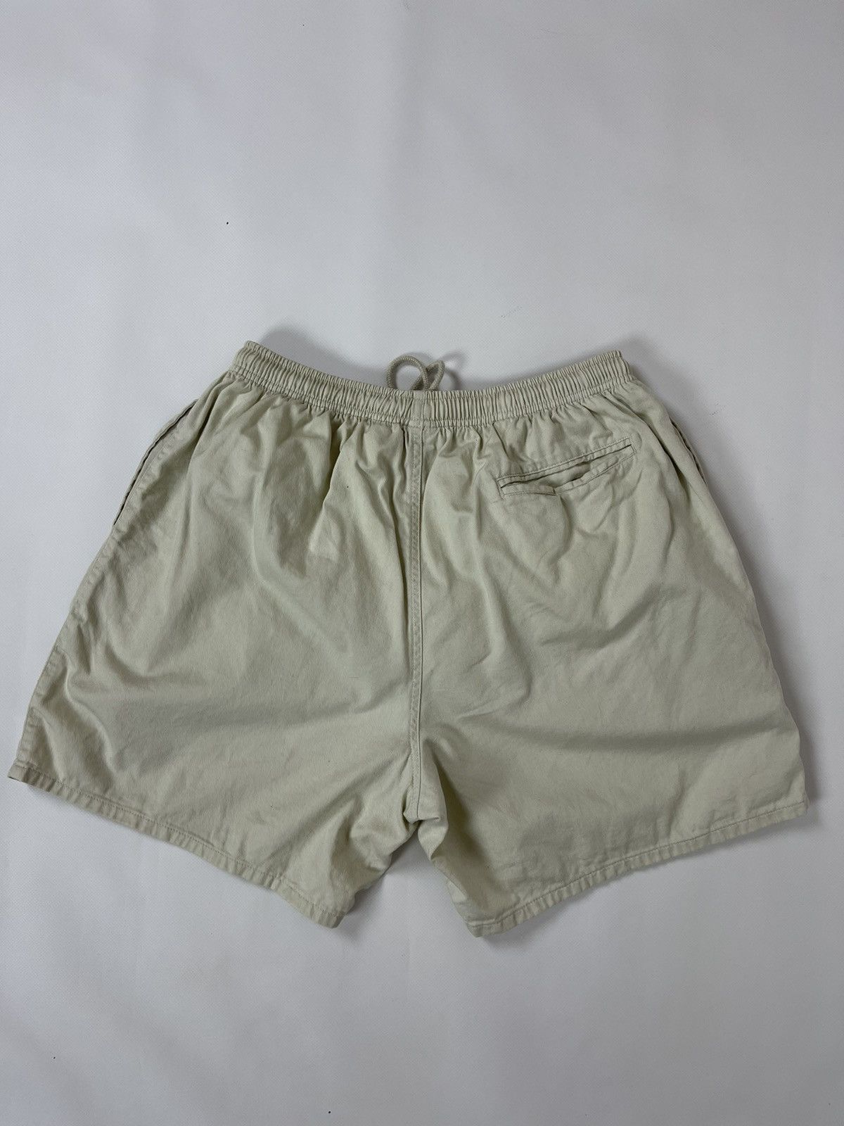 Nike Nike vintage y2k 90s beige embroidered logo cotton shorts Size US 34 / EU 50 - 8 Thumbnail