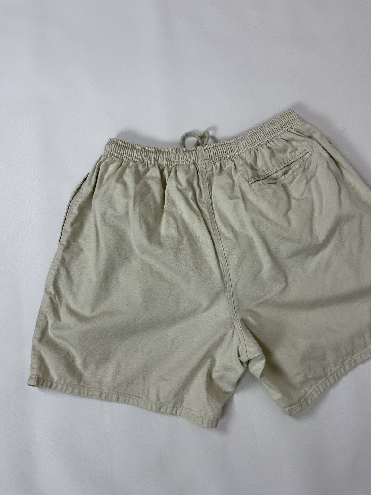 Nike Nike vintage y2k 90s beige embroidered logo cotton shorts Size US 34 / EU 50 - 9 Thumbnail