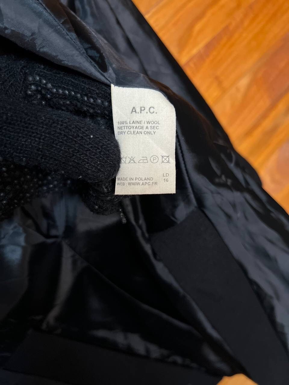 A.P.C. A.P.C LAINE WOOL COAT WOMENS MADE IN POLAND Size S / US 4 / IT 40 - 21 Thumbnail
