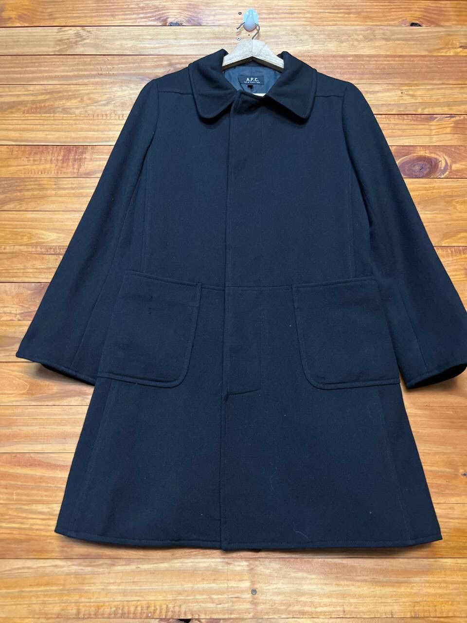 A.P.C. A.P.C LAINE WOOL COAT WOMENS MADE IN POLAND Size S / US 4 / IT 40 - 7 Thumbnail