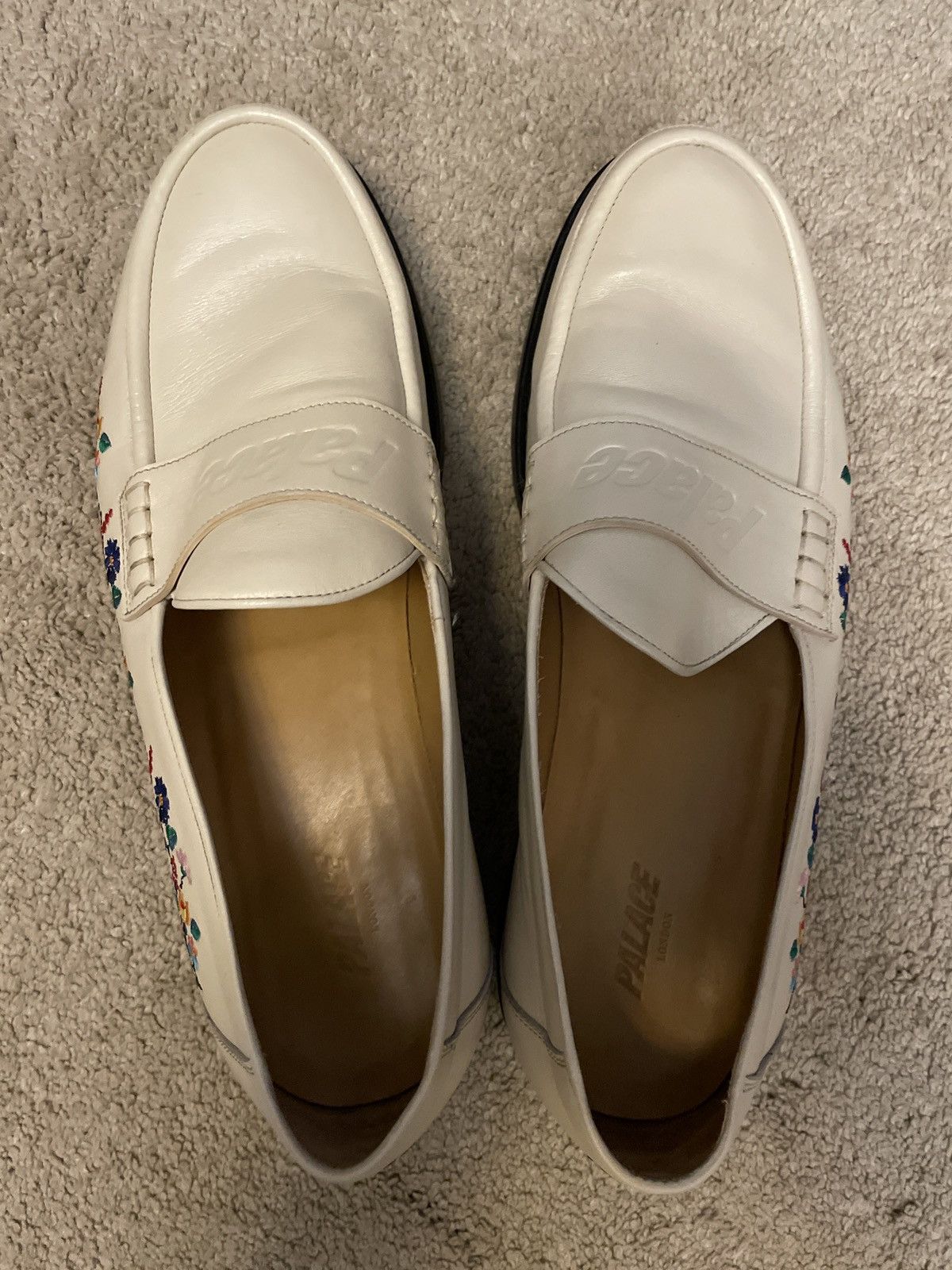 Palace Floral Stitch Loafers Size US 10.5 / EU 43-44 - 4 Thumbnail