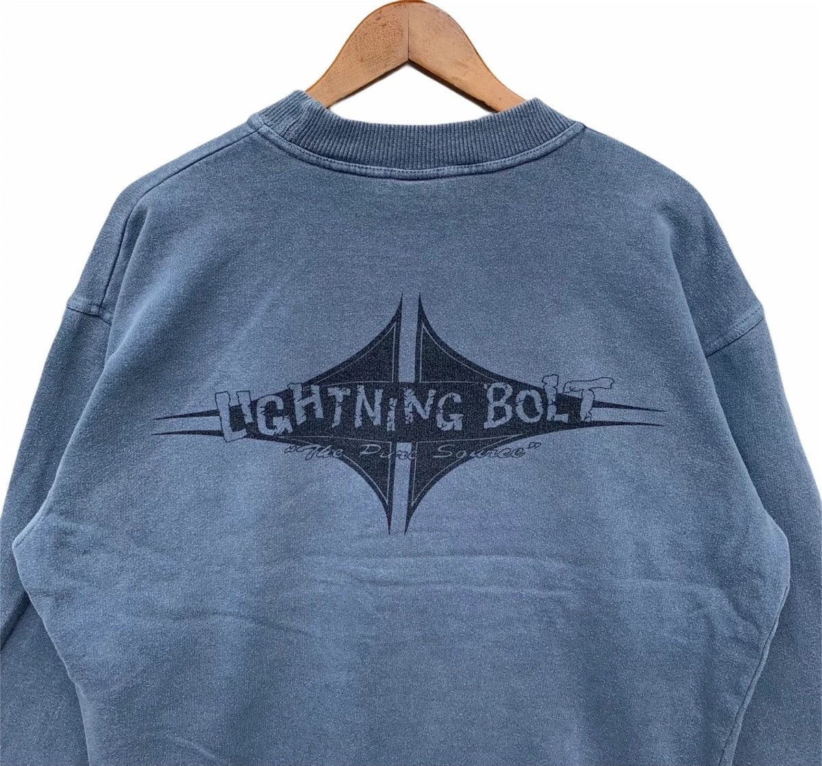 Lightning Bolt × Vintage Vintage Lightning Bolt Crewneck Sweatshirt Size US M / EU 48-50 / 2 - 2 Thumbnail