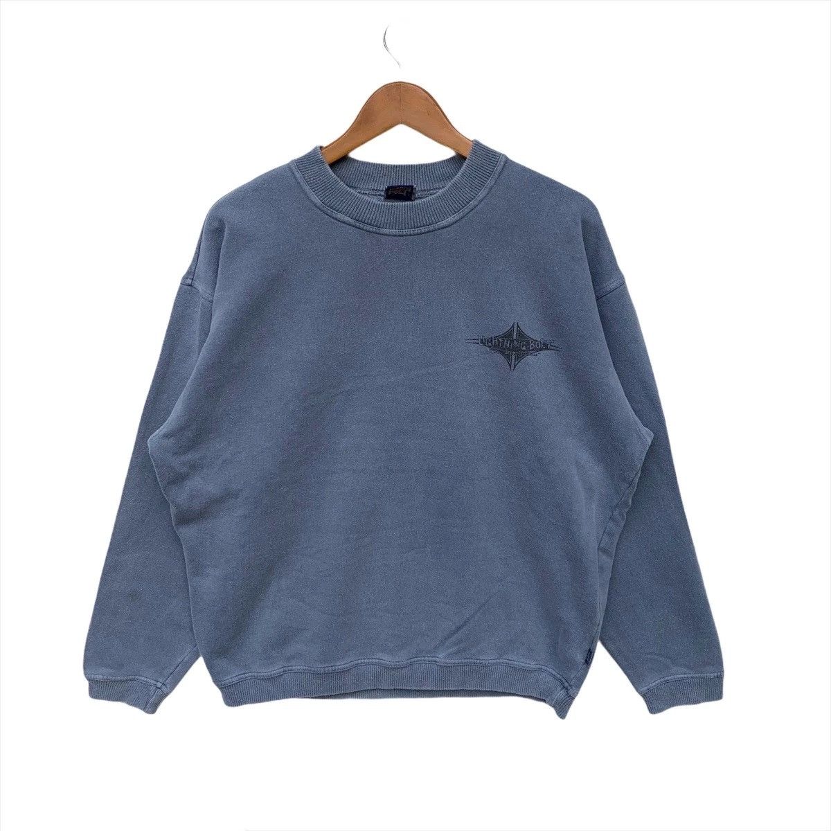 Lightning Bolt × Vintage Vintage Lightning Bolt Crewneck Sweatshirt Size US M / EU 48-50 / 2 - 3 Thumbnail