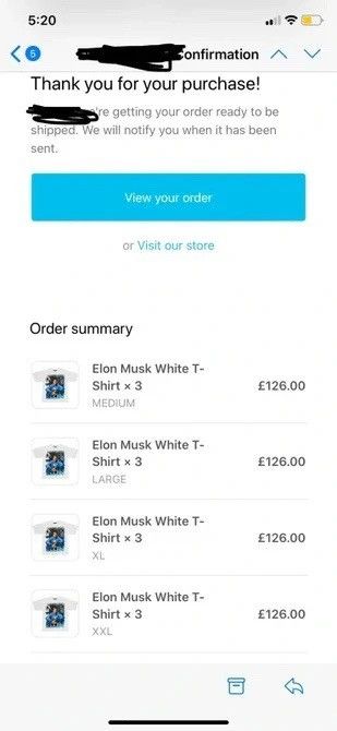 Marino Morwood Marino Morwood Elon Musk White Tee Size US M / EU 48-50 / 2 - 9 Thumbnail