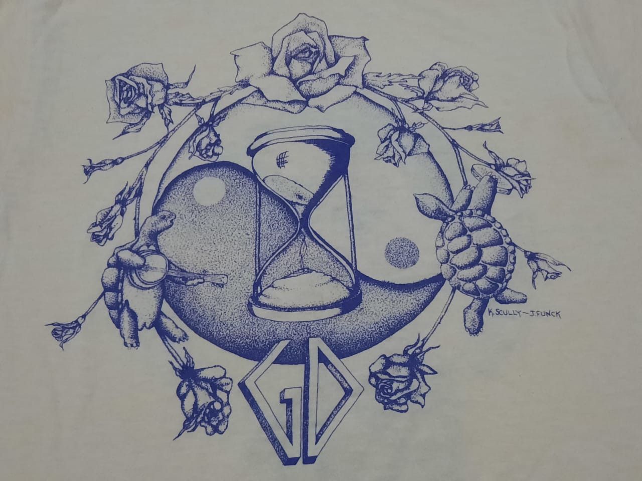 Band Tees × Grateful Dead × Vintage Very Rare Design Vintage Grateful Dead Music Band Tees Size US L / EU 52-54 / 3 - 8 Thumbnail