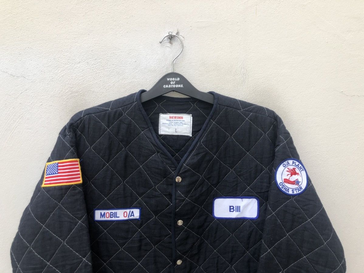 Vintage Vintage NEWINN Usa Quilting Patches Lining Jacket Size US L / EU 52-54 / 3 - 2 Thumbnail