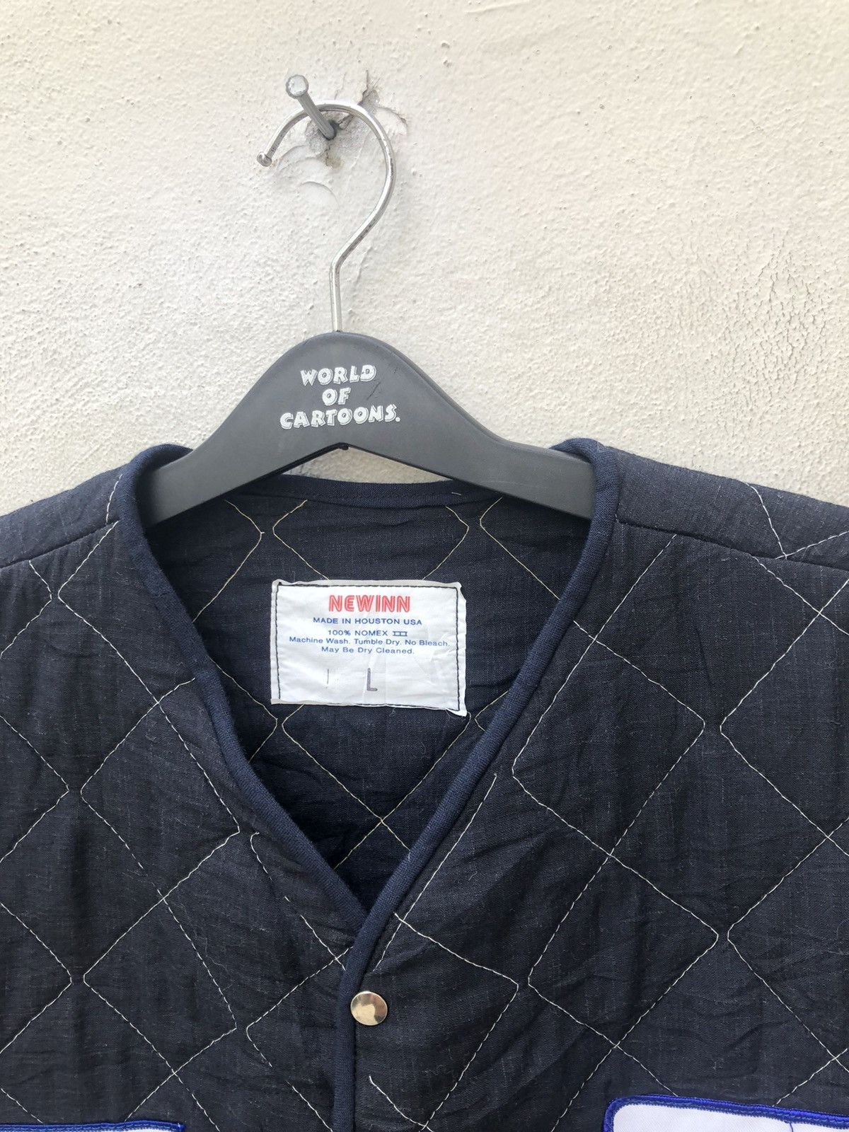 Vintage Vintage NEWINN Usa Quilting Patches Lining Jacket Size US L / EU 52-54 / 3 - 3 Thumbnail
