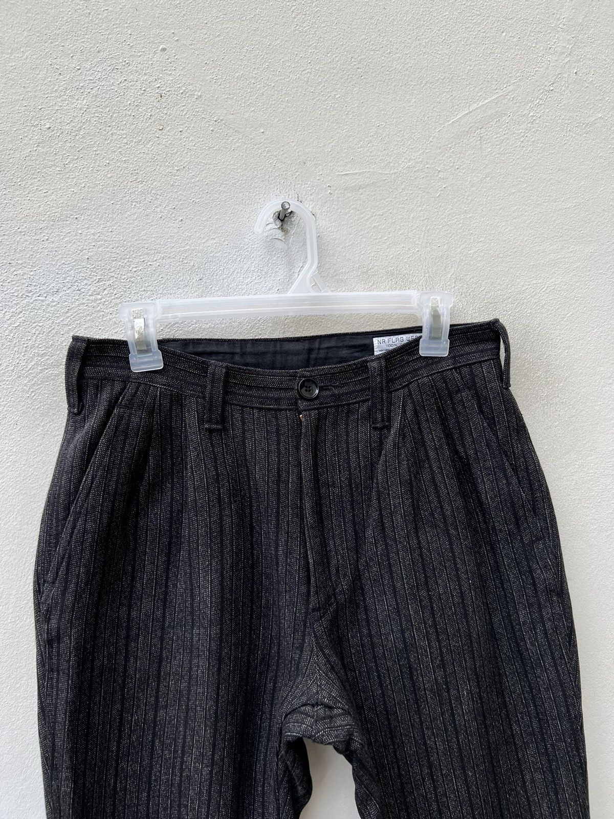 Freewheelers NR. Flag Wear Japan Salt & Pepper Gabardine Cropped Pant Size US 30 / EU 46 - 8 Thumbnail