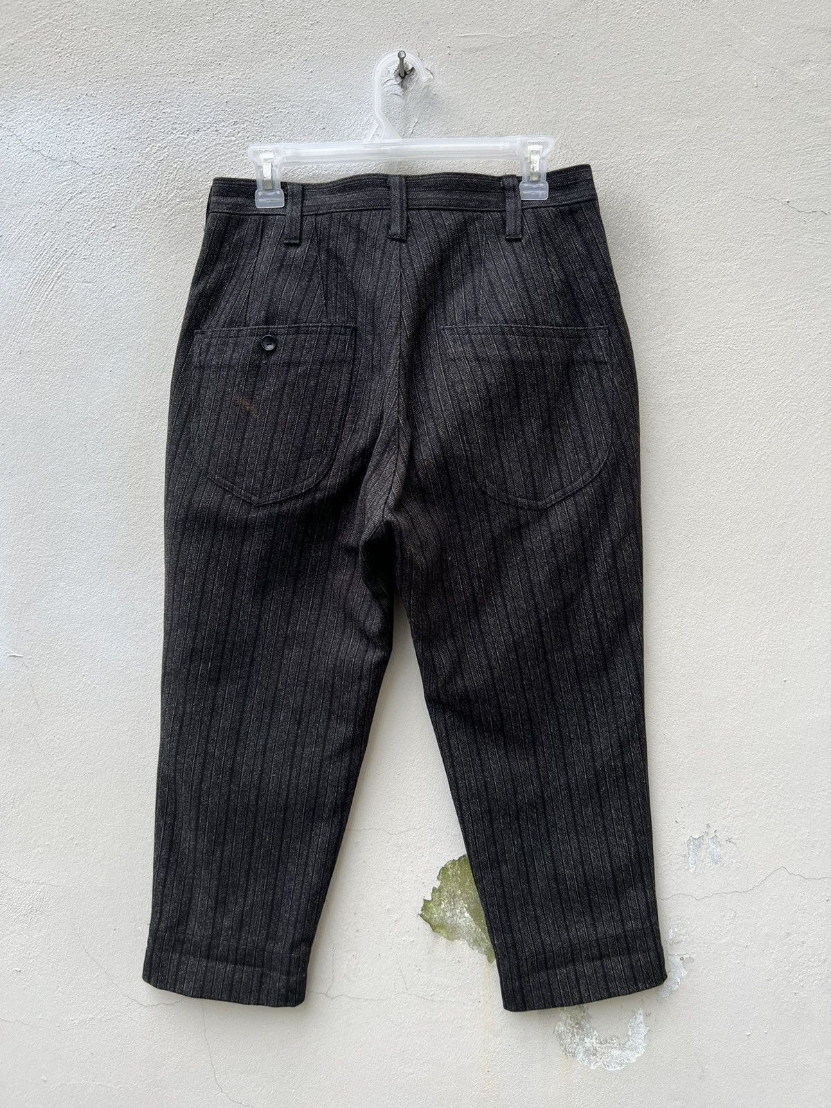 Freewheelers NR. Flag Wear Japan Salt & Pepper Gabardine Cropped Pant Size US 30 / EU 46 - 16 Thumbnail