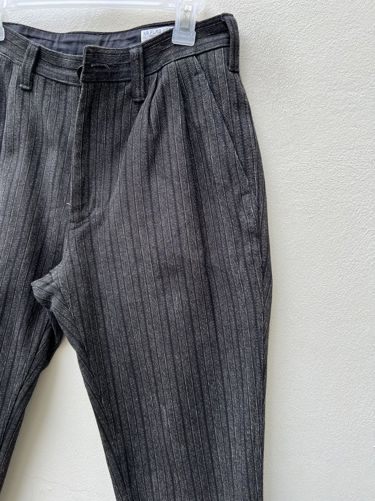 Freewheelers NR. Flag Wear Japan Salt & Pepper Gabardine Cropped Pant Size US 30 / EU 46 - 13 Thumbnail
