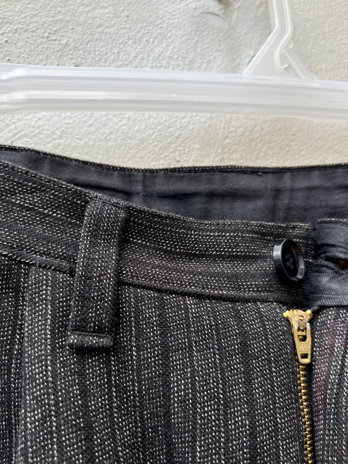 Freewheelers NR. Flag Wear Japan Salt & Pepper Gabardine Cropped Pant Size US 30 / EU 46 - 9 Thumbnail