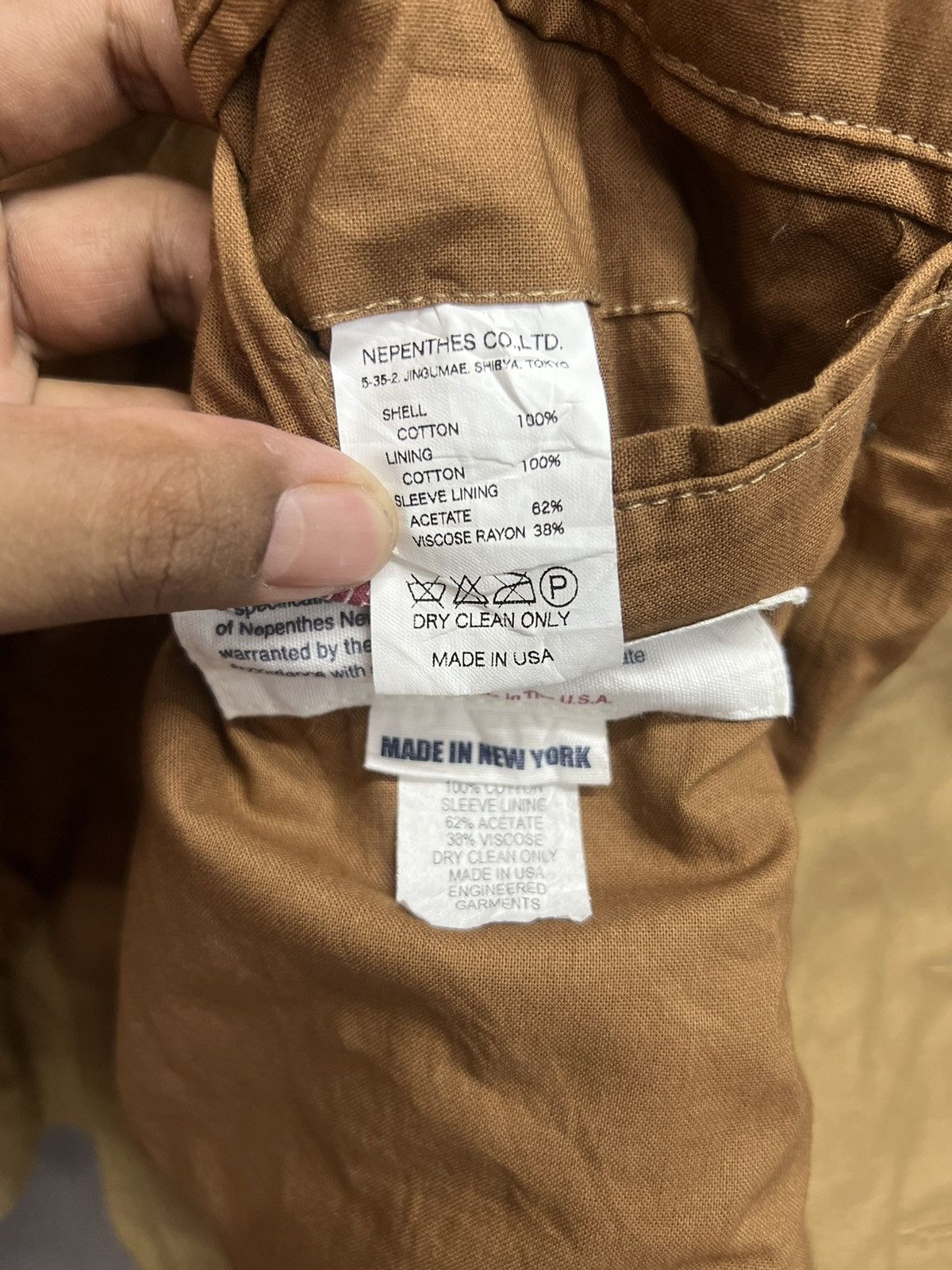 Engineered Garments 🔥ENGINEERED GARMENTS A NEPENTHES NEW YORK JACKET Size US M / EU 48-50 / 2 - 10 Thumbnail