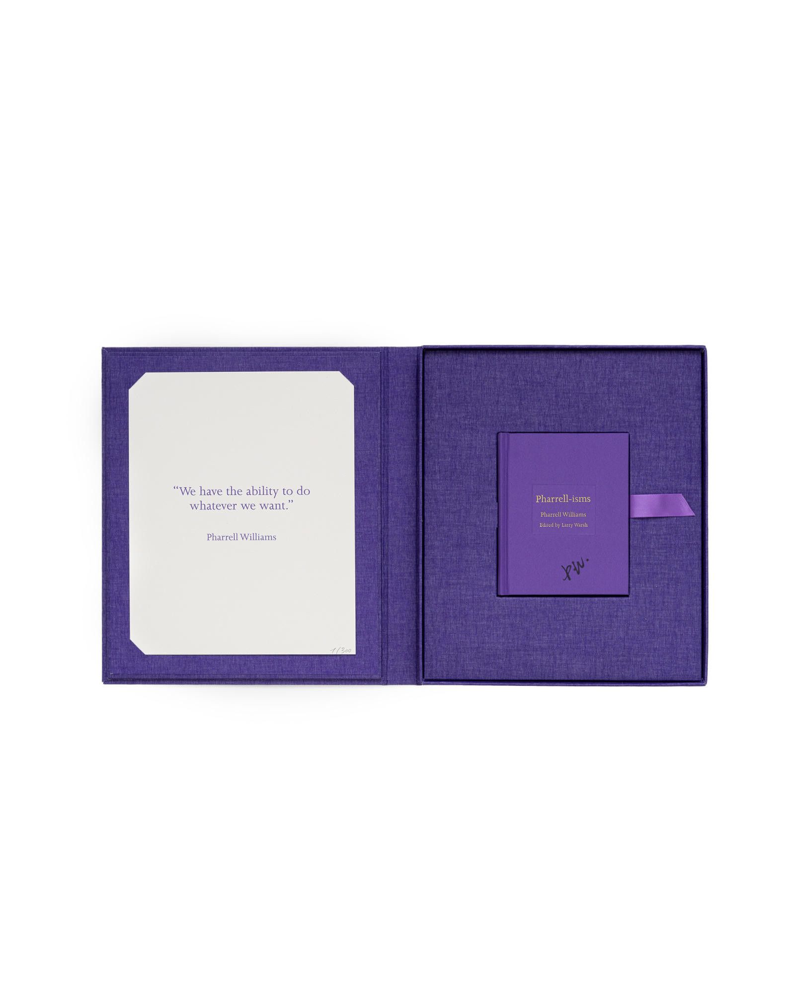 Pharrell 1/300 Signed Pharrell "Pharrell-isms" Box Set Print Signed Size ONE SIZE - 3 Thumbnail