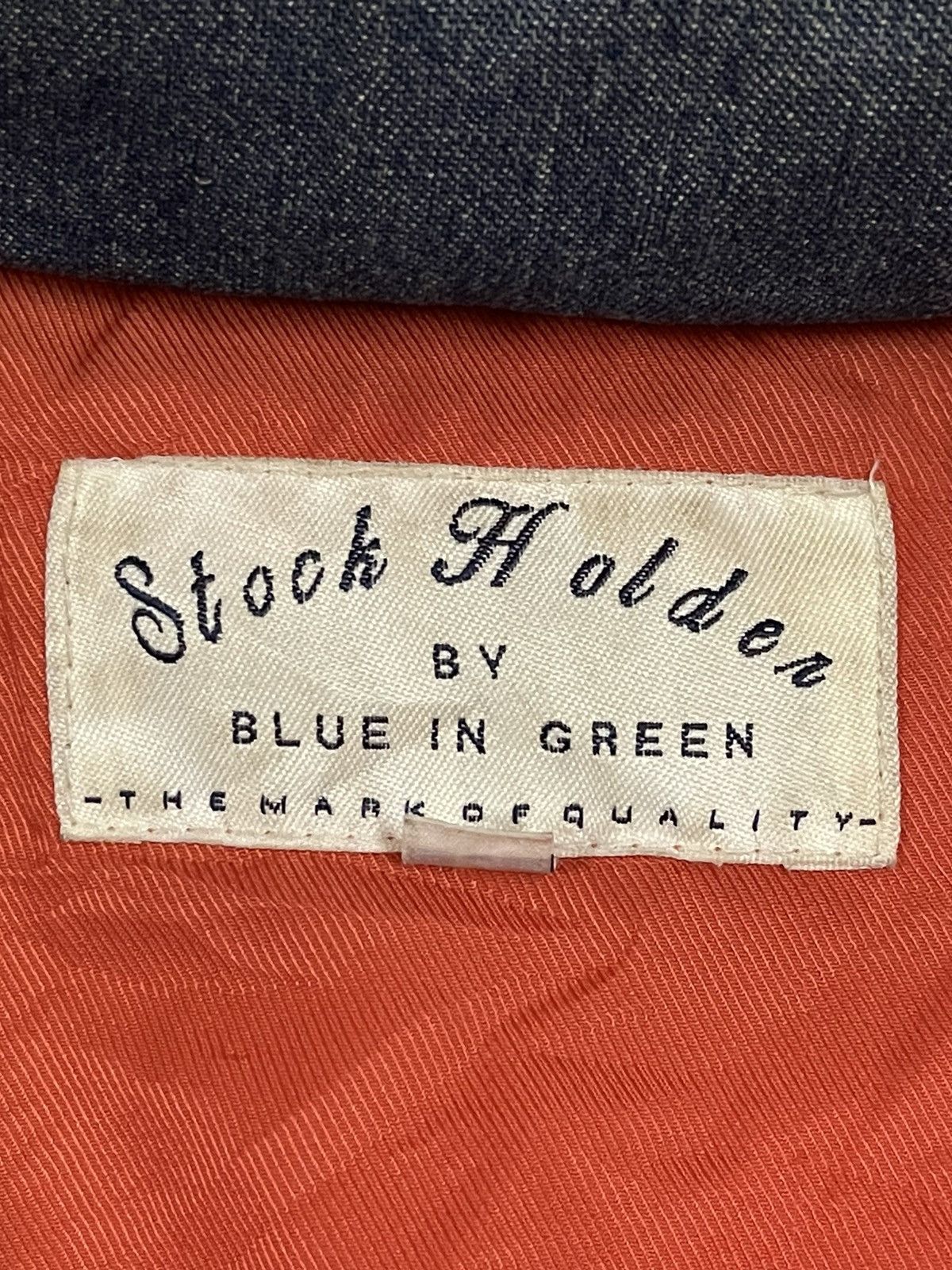 Jun Takahashi Japanese Blue In Green Denim Style Puffer Jacket Size US M / EU 48-50 / 2 - 10 Thumbnail