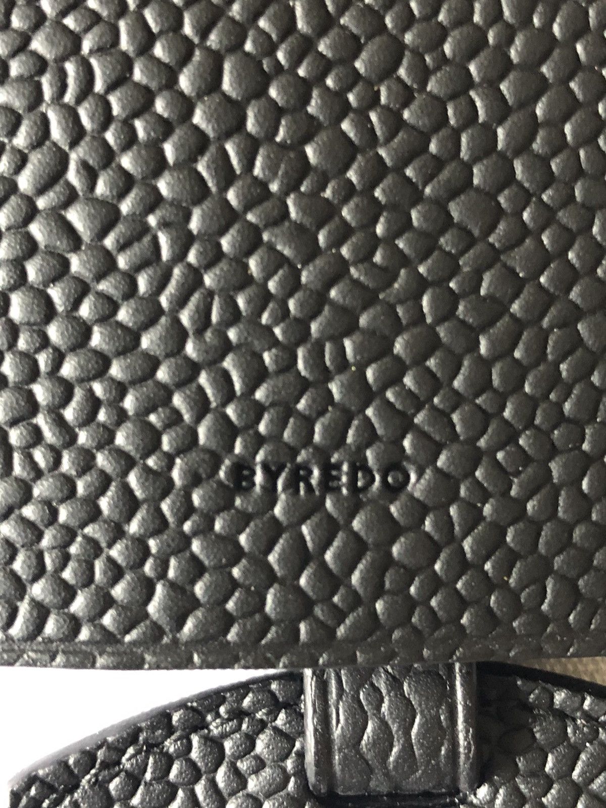 Byredo Byredo Black Grained Italian Leather Luggage Tag BNIB Size ONE SIZE - 7 Thumbnail