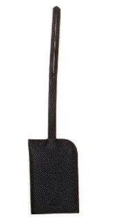 Byredo Byredo Black Grained Italian Leather Luggage Tag BNIB Size ONE SIZE - 1 Thumbnail