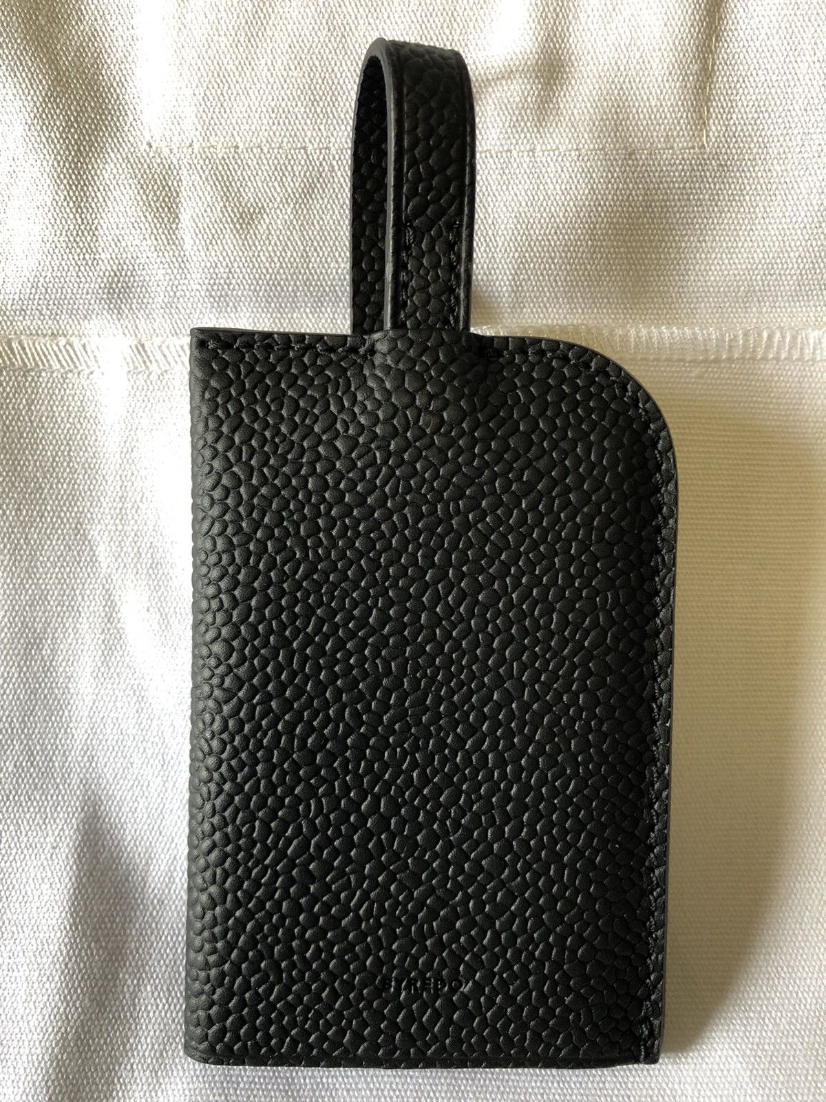 Byredo Byredo Black Grained Italian Leather Luggage Tag BNIB Size ONE SIZE - 3 Thumbnail
